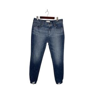 BKE Victoria Universal Fit Mid-Rise Ankle Skinny Jeans Medium Wash Size 28